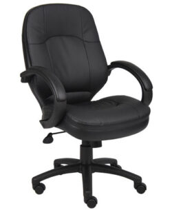 BOSS Executive Black Leather Chair