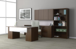 Indiana Furniture GESSO Executive Office Suite