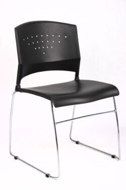 BOSS B1400 Black Stack Chair