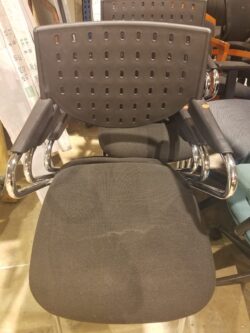 Used Guest chair with plastic back